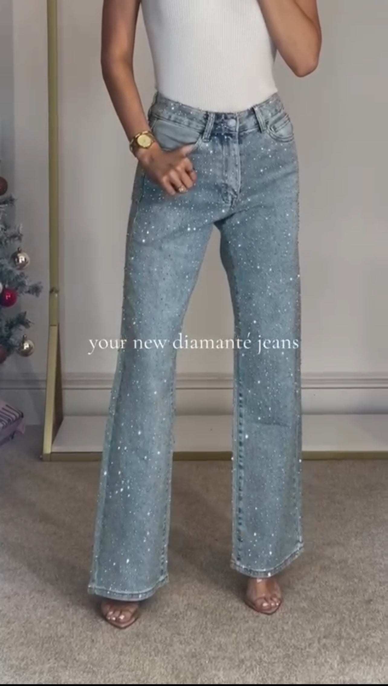 Jeans Glitter Ramona ✨